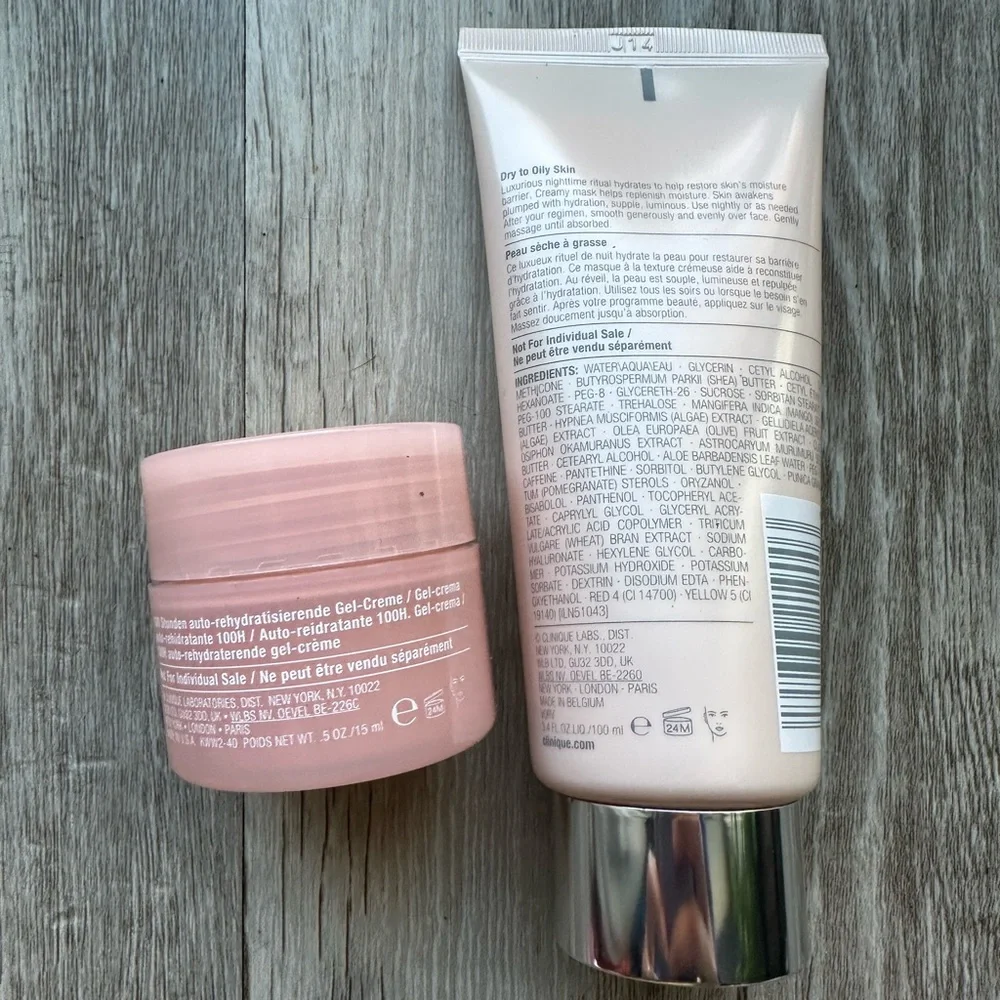 Clinique Moisture Surge 100H & Clinique Moisture Surge Overnight Mask - Picture 3 of 5